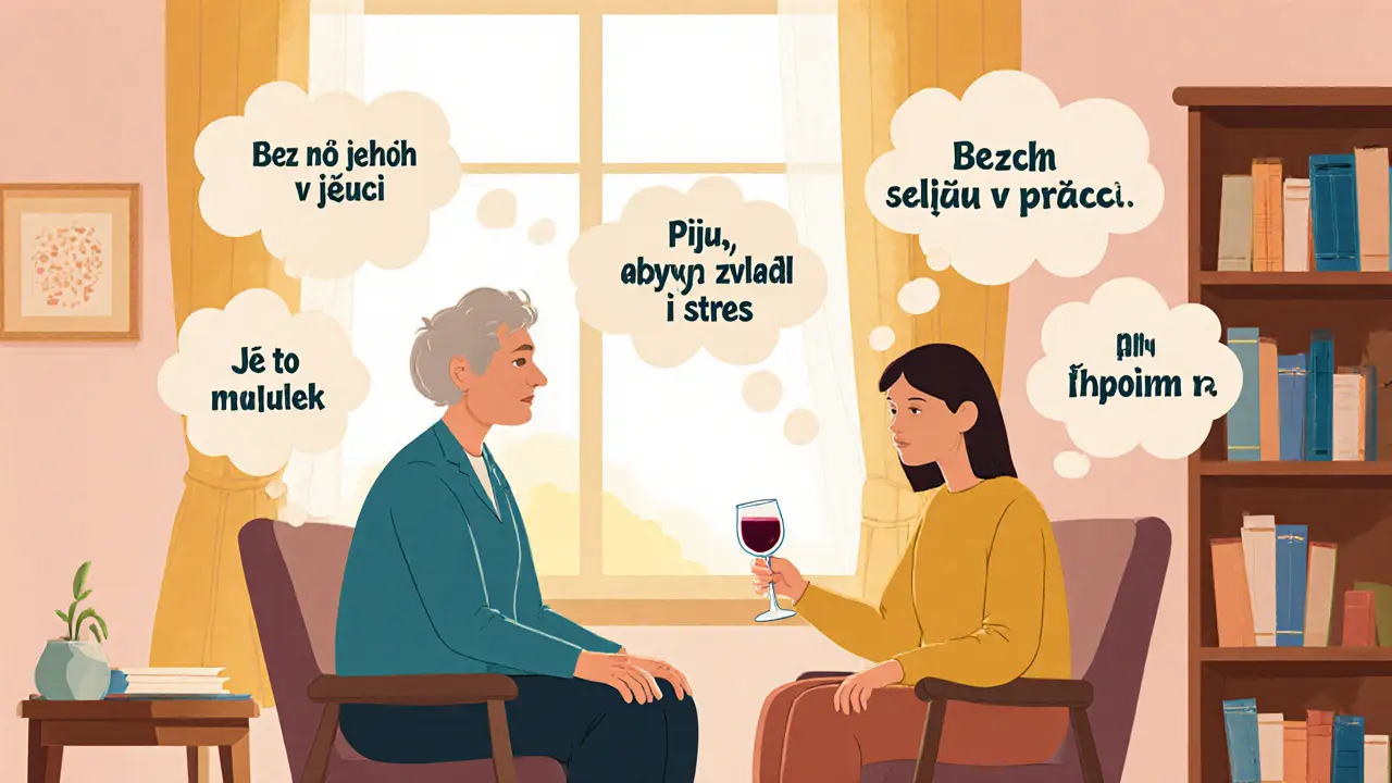 Kognitivní omyly v léčbě závislostí: Jak zvládnout racionalizaci a popření