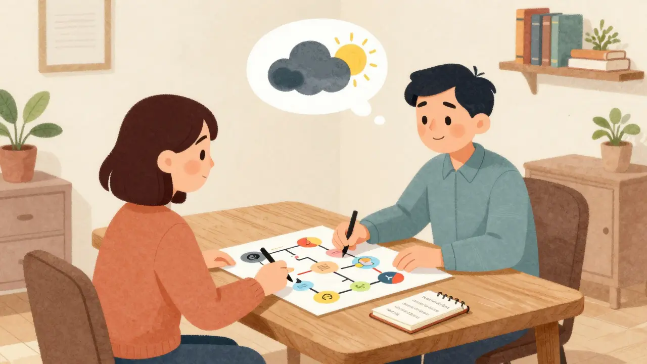 KBT protokoly: Strukturované manuály pro běžné psychické potíže