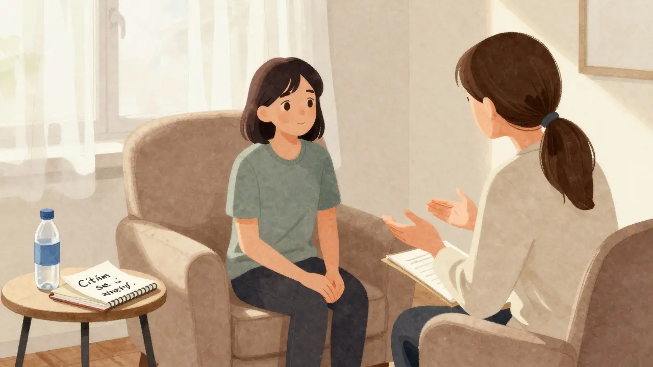 Co přinést na první sezení psychoterapie: Diagnózy, léky a reálná očekávání