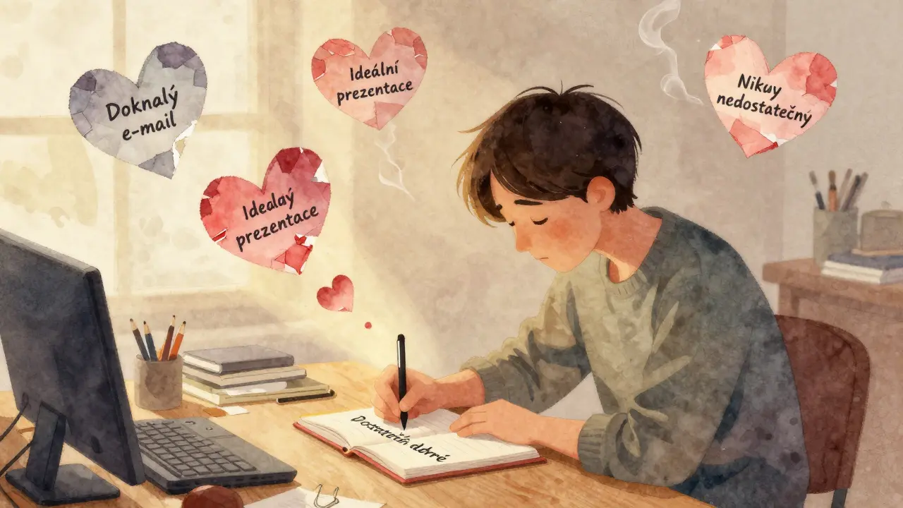 Perfekcionismus a úzkost: Jak KBT pomáhá snížit tlak na výkon