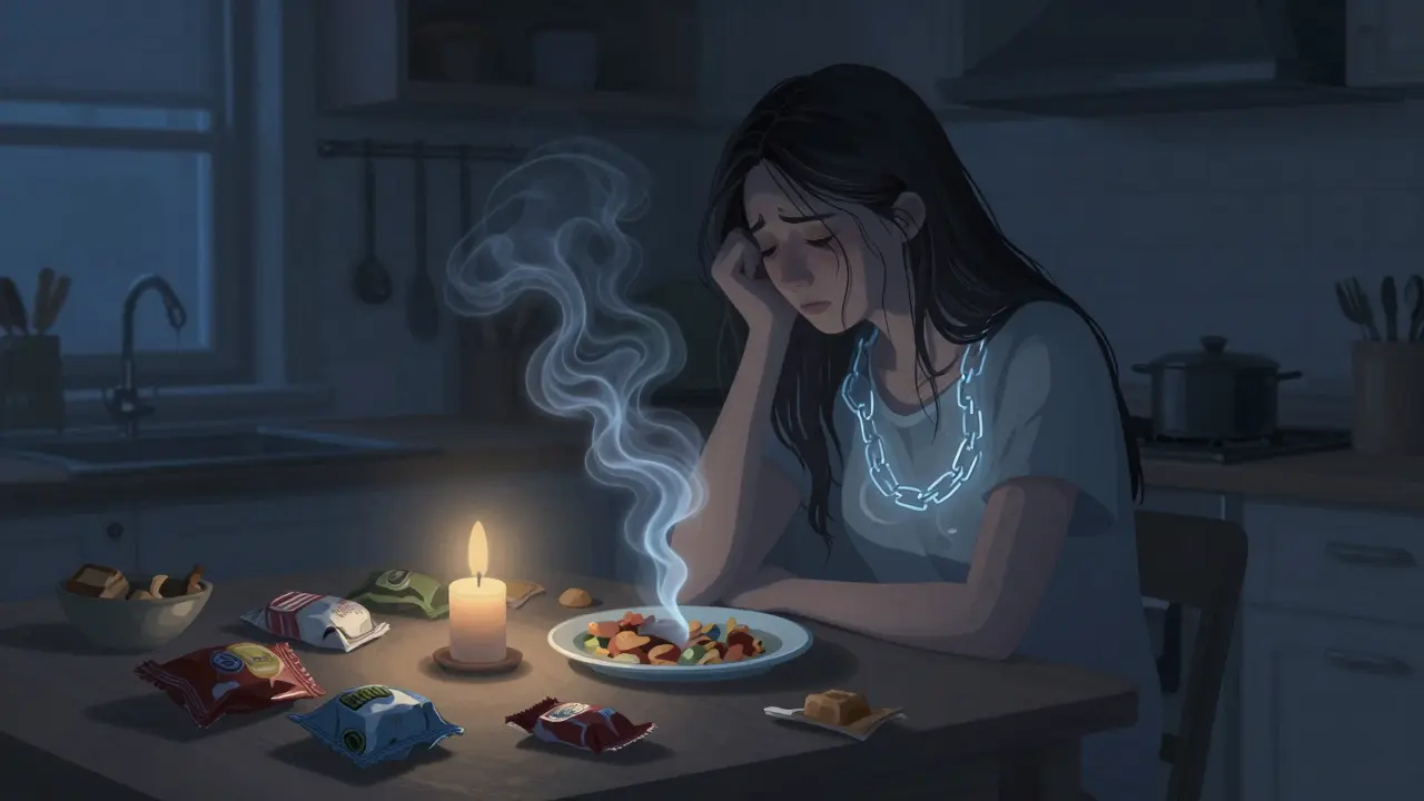 Mentální bulimie: Jak psychoterapie pomáhá překonat přejídání a zvracení