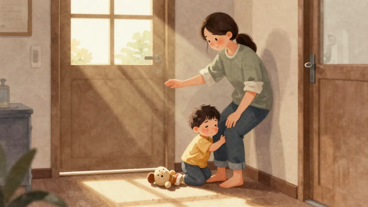 Separační úzkost u dětí: Jak psychoterapie pomáhá překonat strach z odloučení