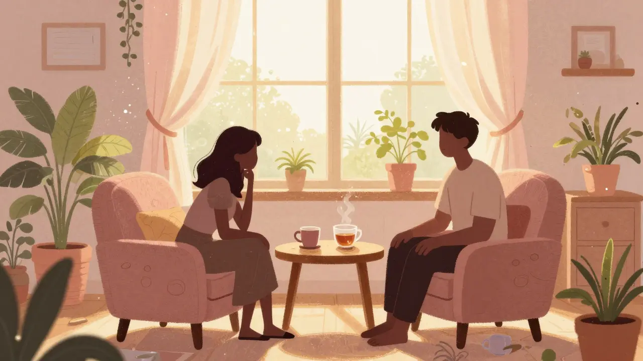 Bezpečné prostředí pro terapii s empatií a důvěrou