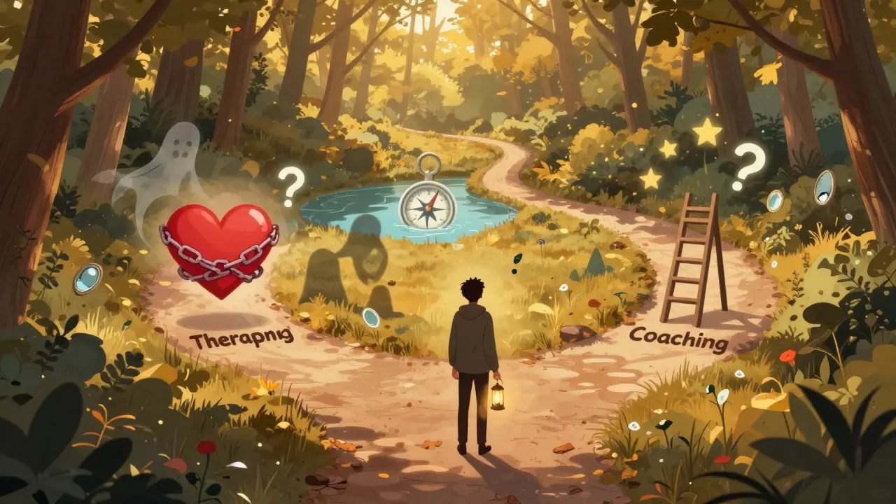 Jaký je rozdíl mezi psychoterapií, psychologickým poradenstvím a koučinkem?