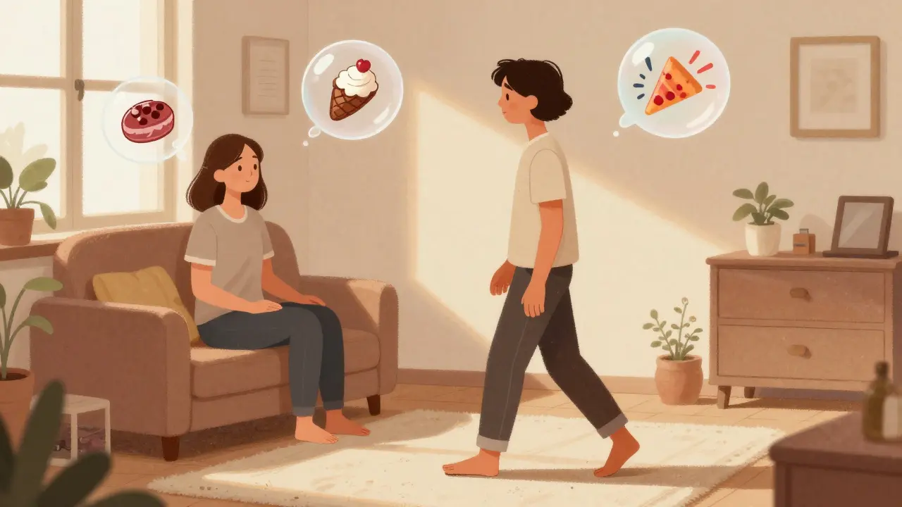 Člověk praktikující mindfulness v klidné místnosti