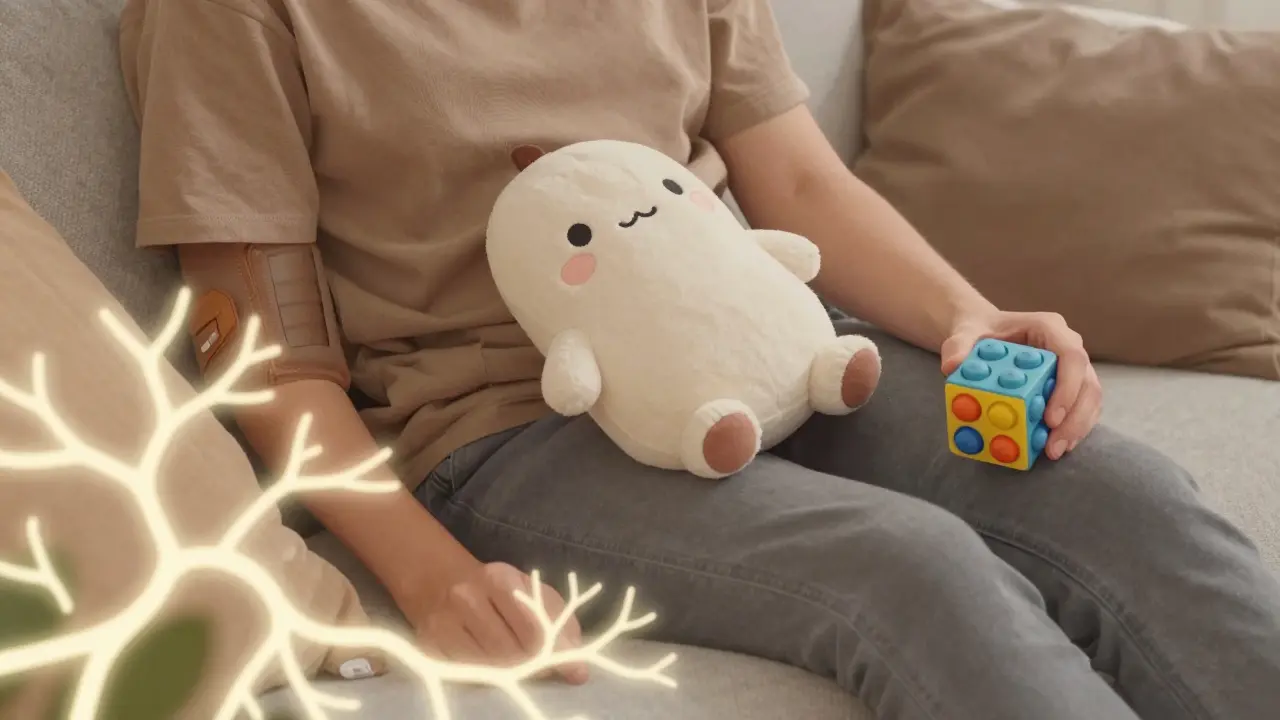 Senzorické pomůcky pro klid a soustředění